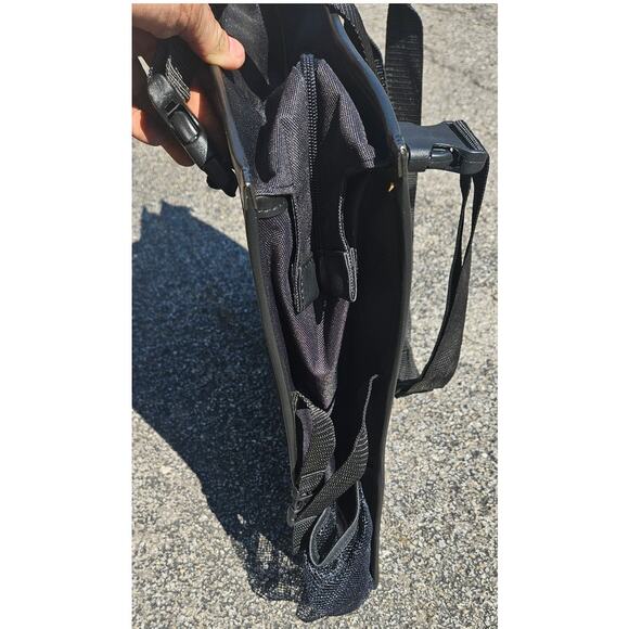 Alvin Prestige Black BackPack Easel Art Bag Side Mesh Pockets NWT - Picture 5 of 7